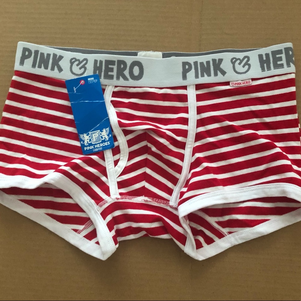 Pink Hero briefs